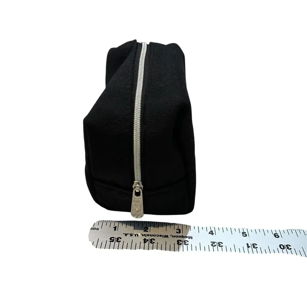 Dior Beauty Black Makeup Bag Cosmetic Pouch